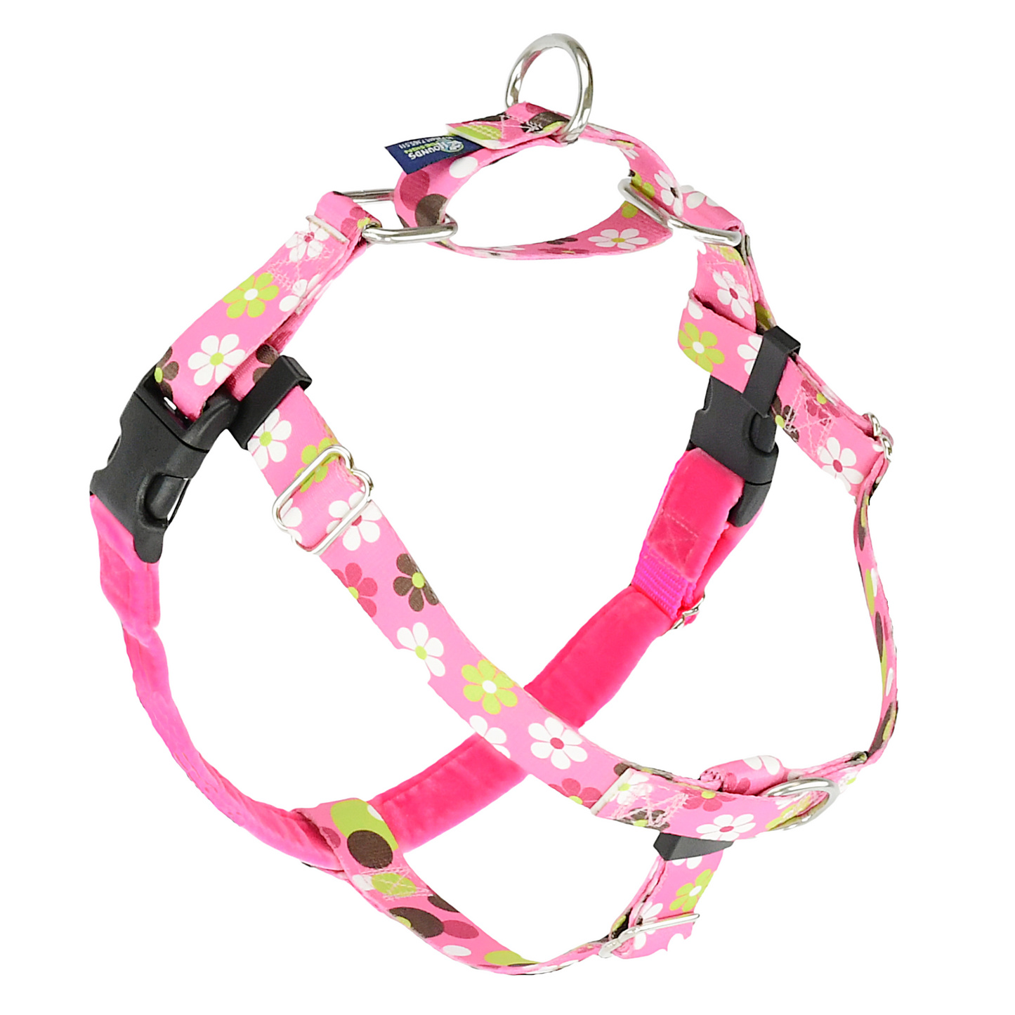 2 Hounds Design Daisy Dot Freedom No-Pull Dog Harness – EarthStyle