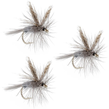 The Fly Fishing Place 3 Pack Dark Hendrickson Classic Dry Fly - Size 16