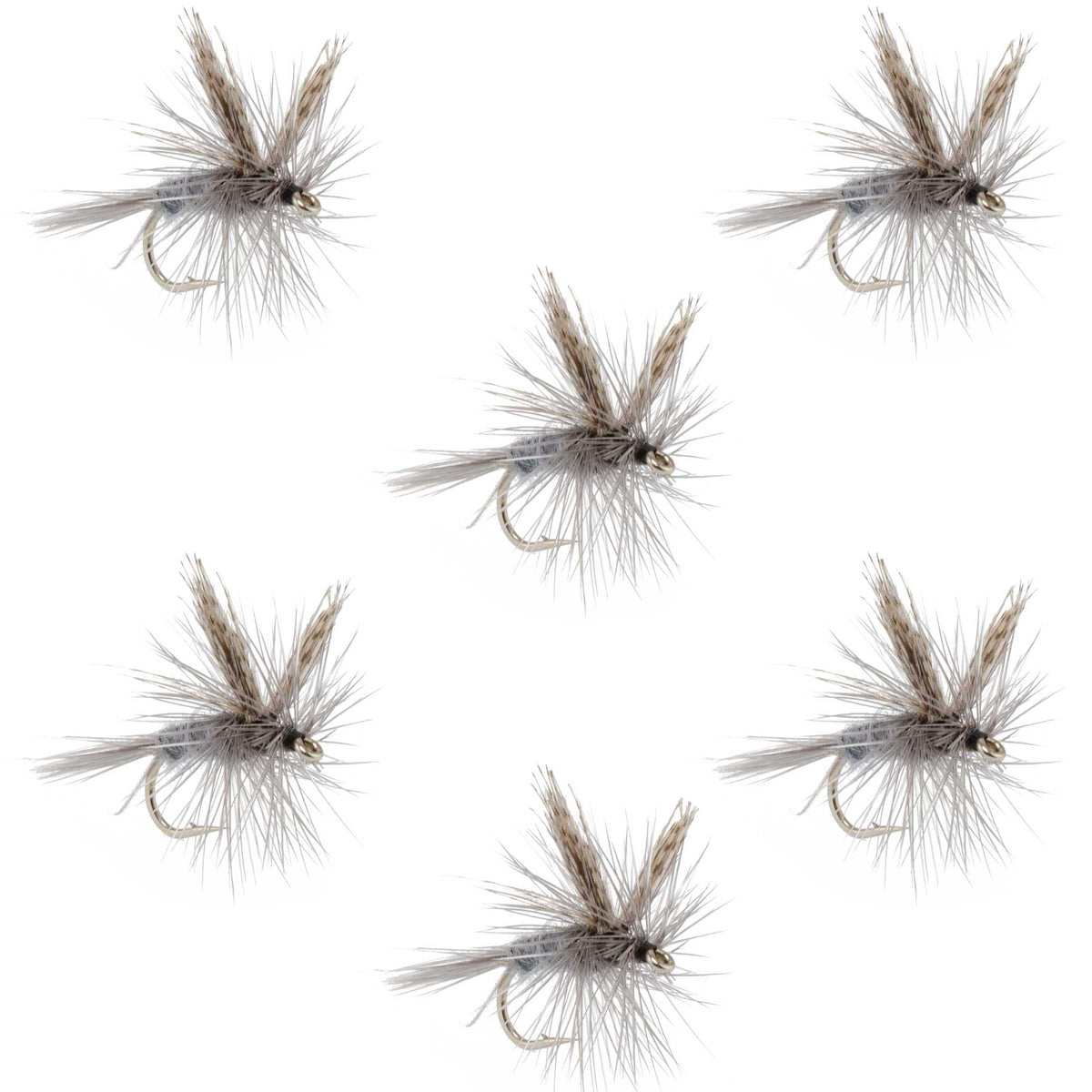 The Fly Fishing PlaceDark Hendrickson Classic Dry Fly - 6 Flies Size 16