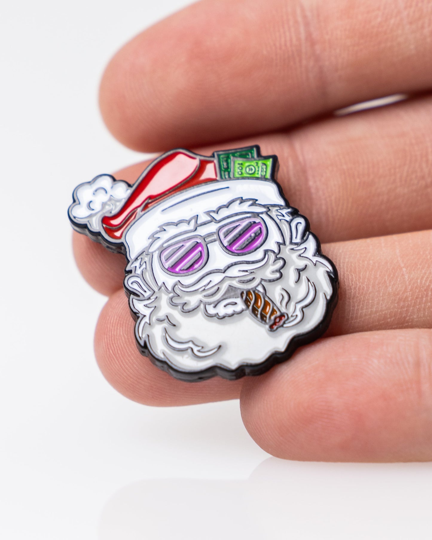 Pins and Aces Santa the Degenerate Ball Marker
