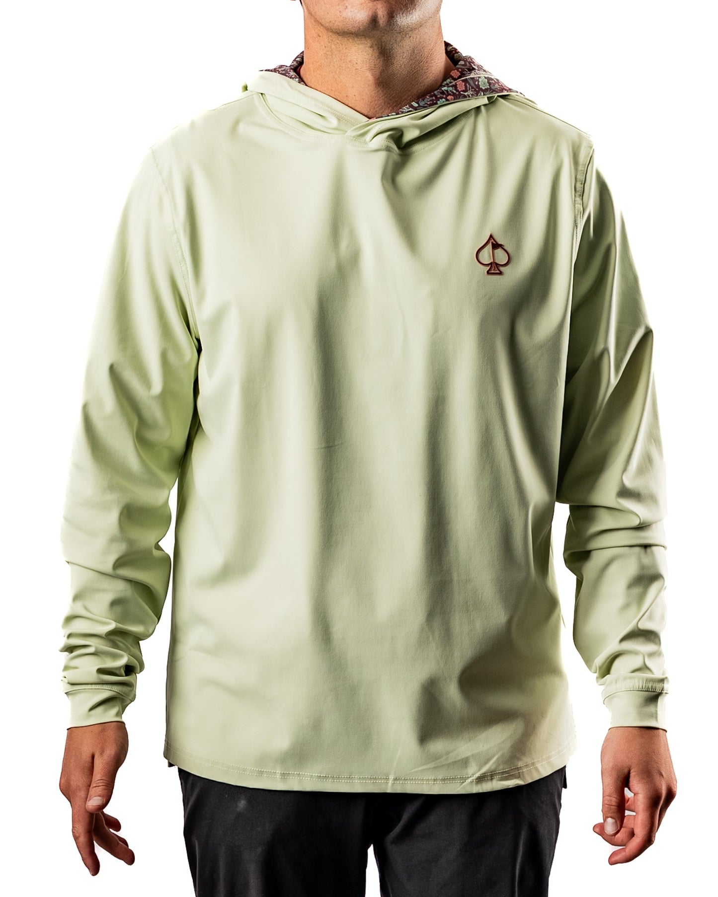 Pins and Aces Performance Golf Hoodie - Desert Sage