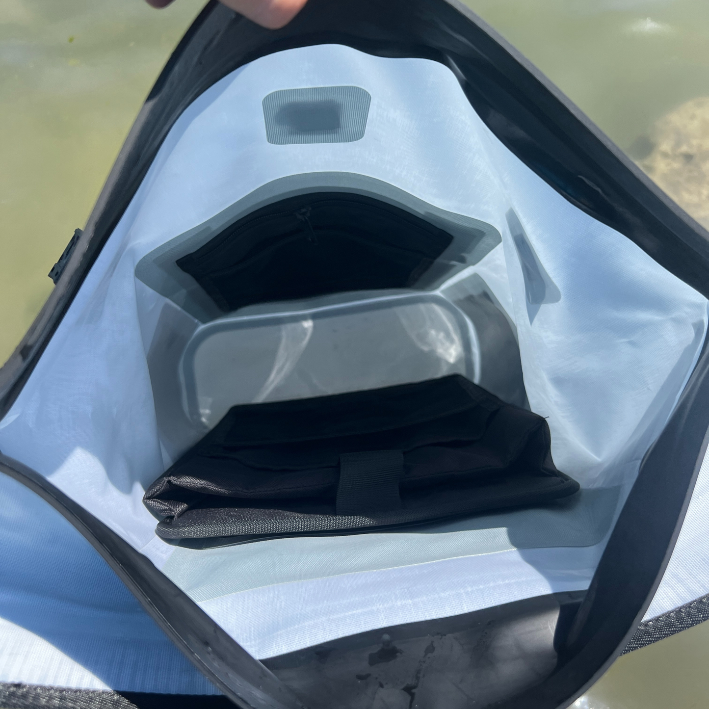 Dry Pocket Waterproof Floating Backpack Dry Bag - Desert Sage