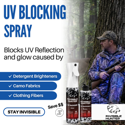 Zone Protects Invisible Hunter UV Blocker Spray + Refill