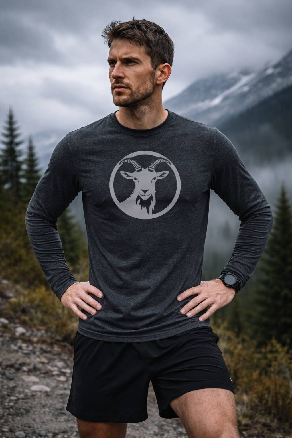 Timpanogos Hiking Co. Goat Energy Long Sleeve T-Shirt