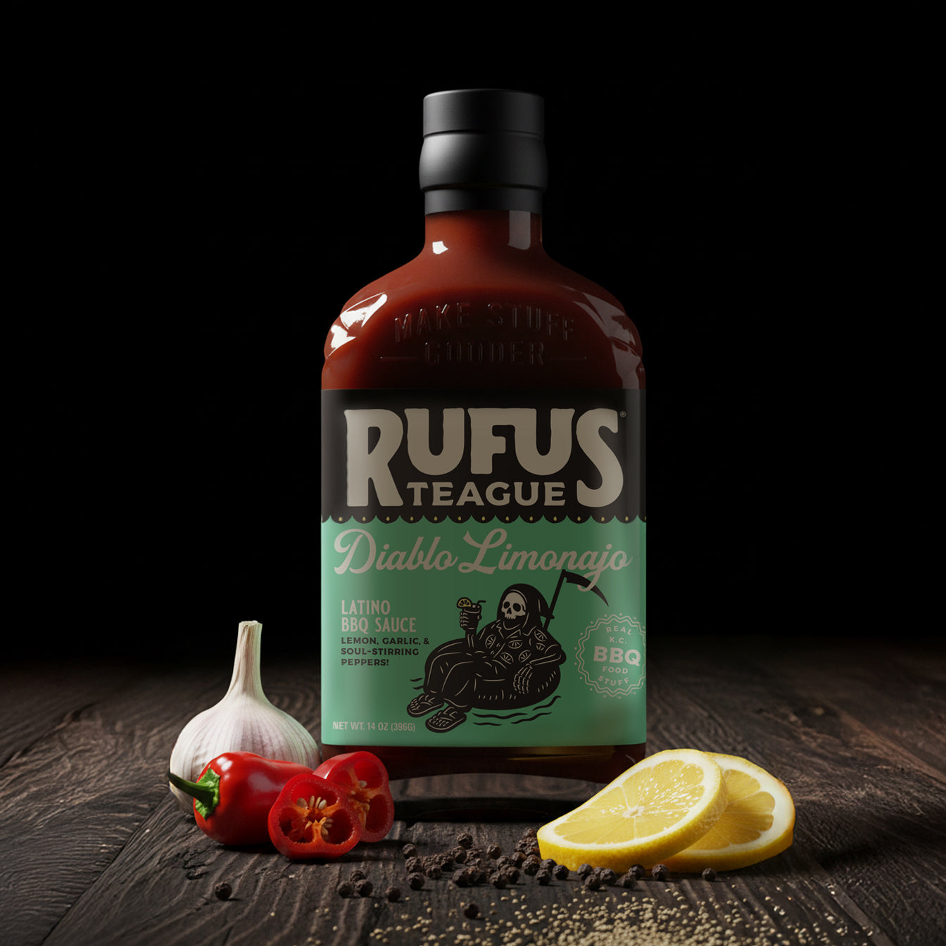 Rufus Teague DIABLO LIMONAJO BBQ SAUCE
