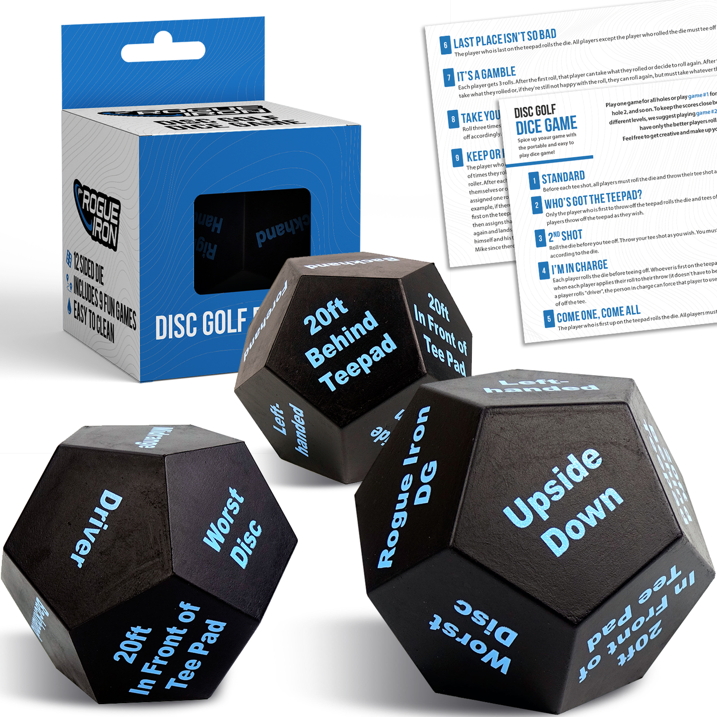 Rogue Iron Disc Golf Dice Game