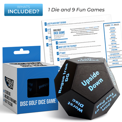 Rogue Iron Disc Golf Dice Game