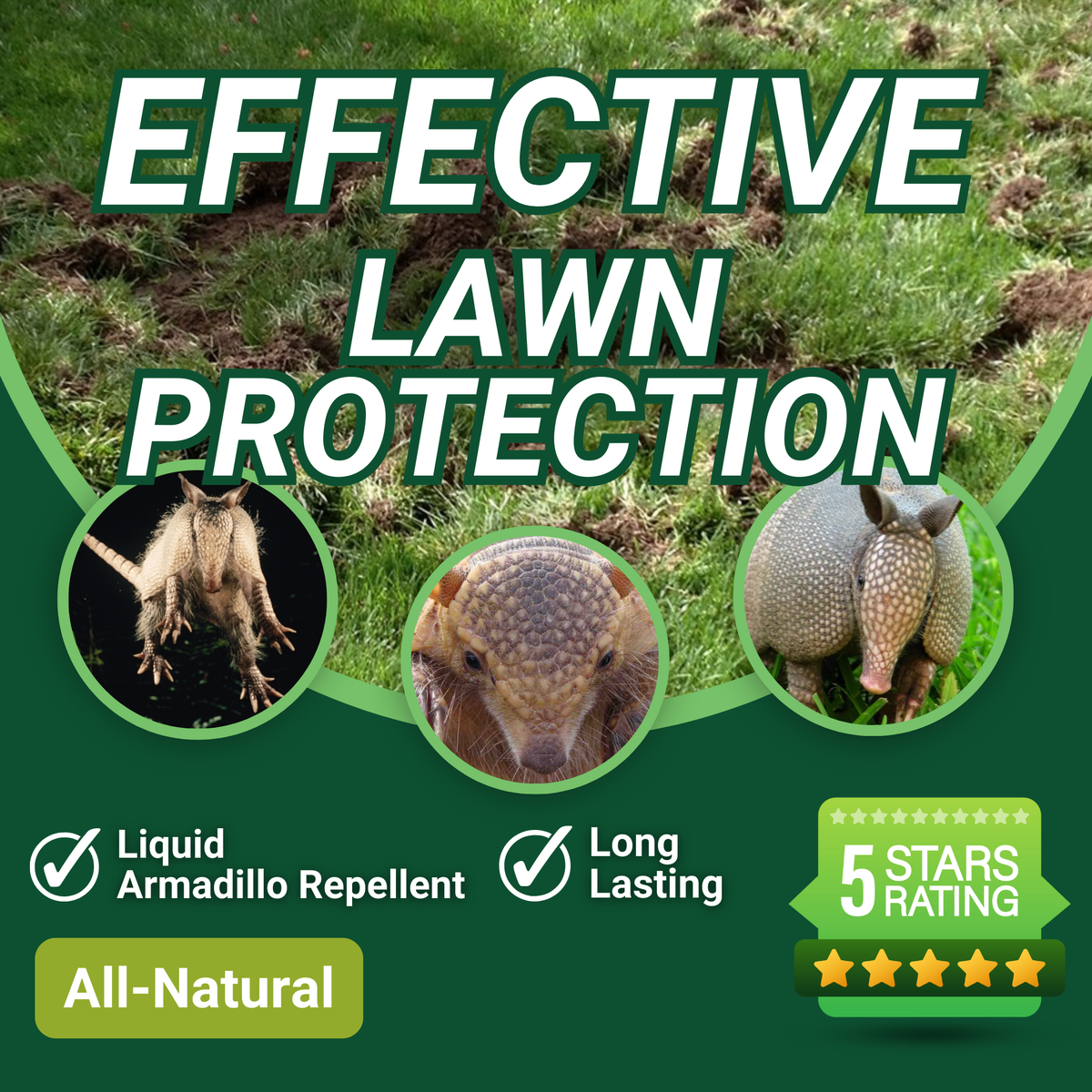 Zone Protects Dillo Dun Armadillo Repellent