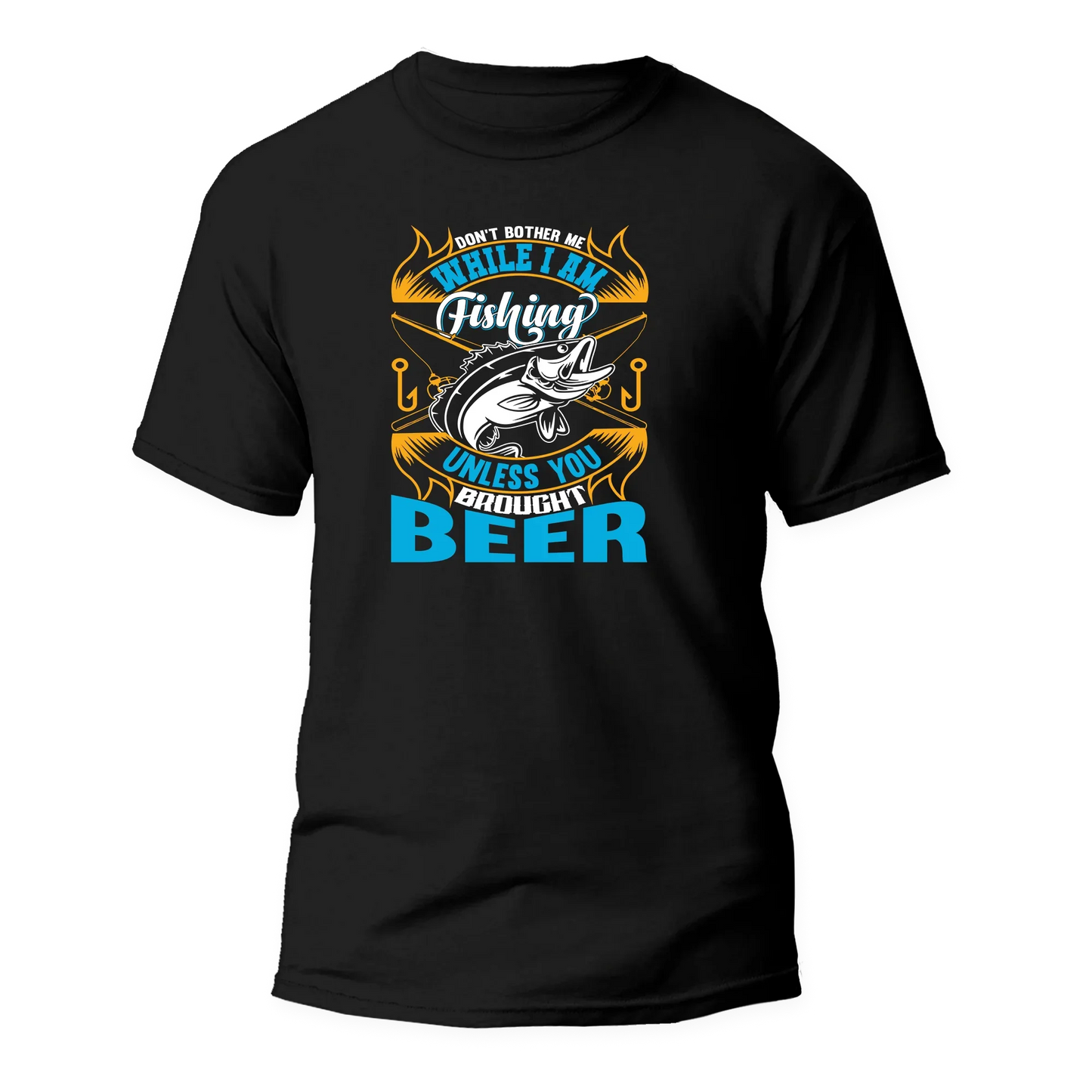 Outdoorzees Don't Bother Me While I'm Fishing Man T-Shirt
