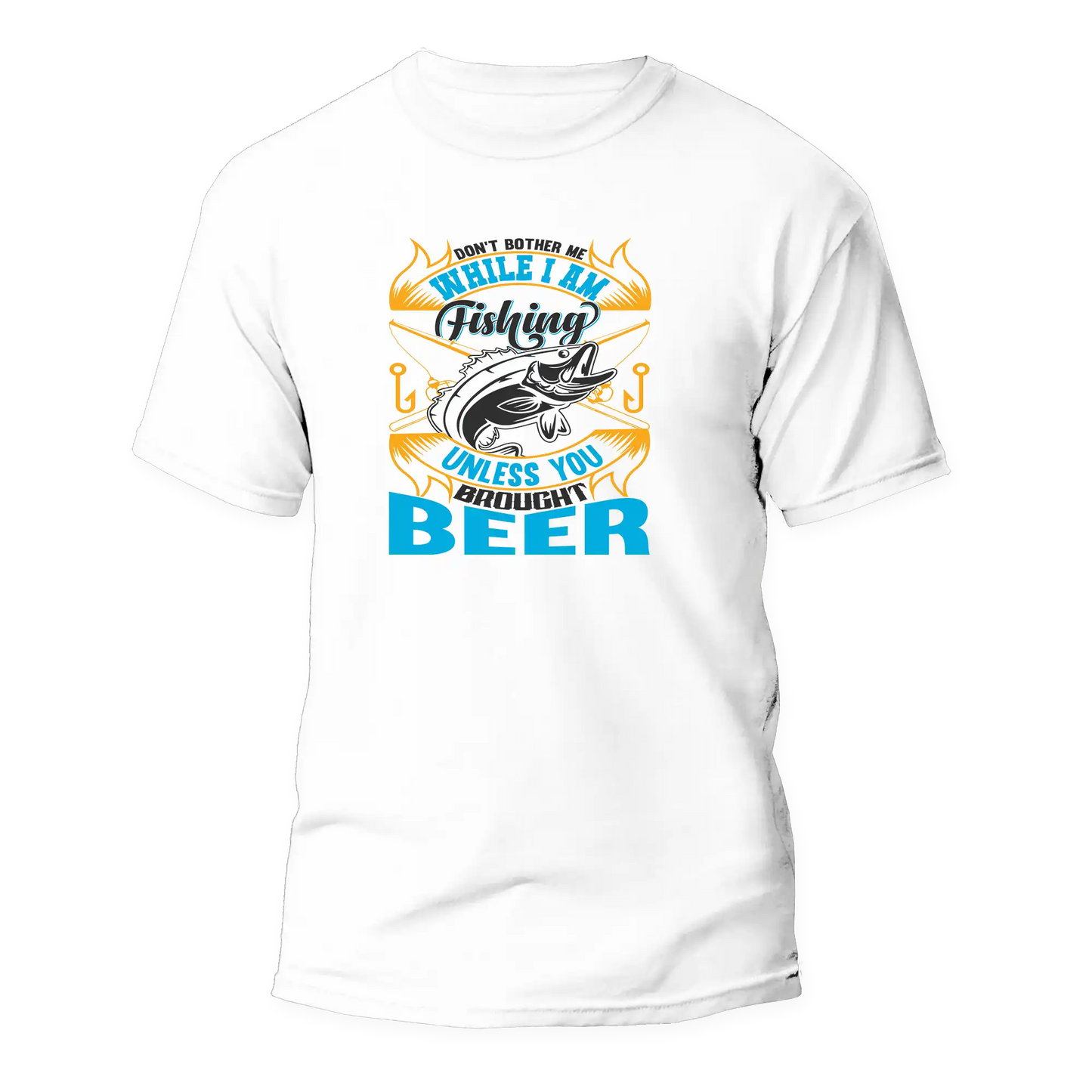 Outdoorzees Don't Bother Me While I'm Fishing Man T-Shirt