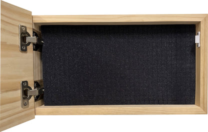 Bellewood Designs - Dont Tread On Me Secure Wall-Mounted Gun Cabinet (Union)