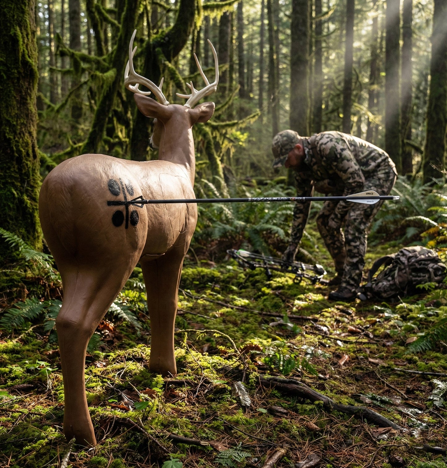 BIGshot Archery Pro Hunter Double Duty Buck Archery Target