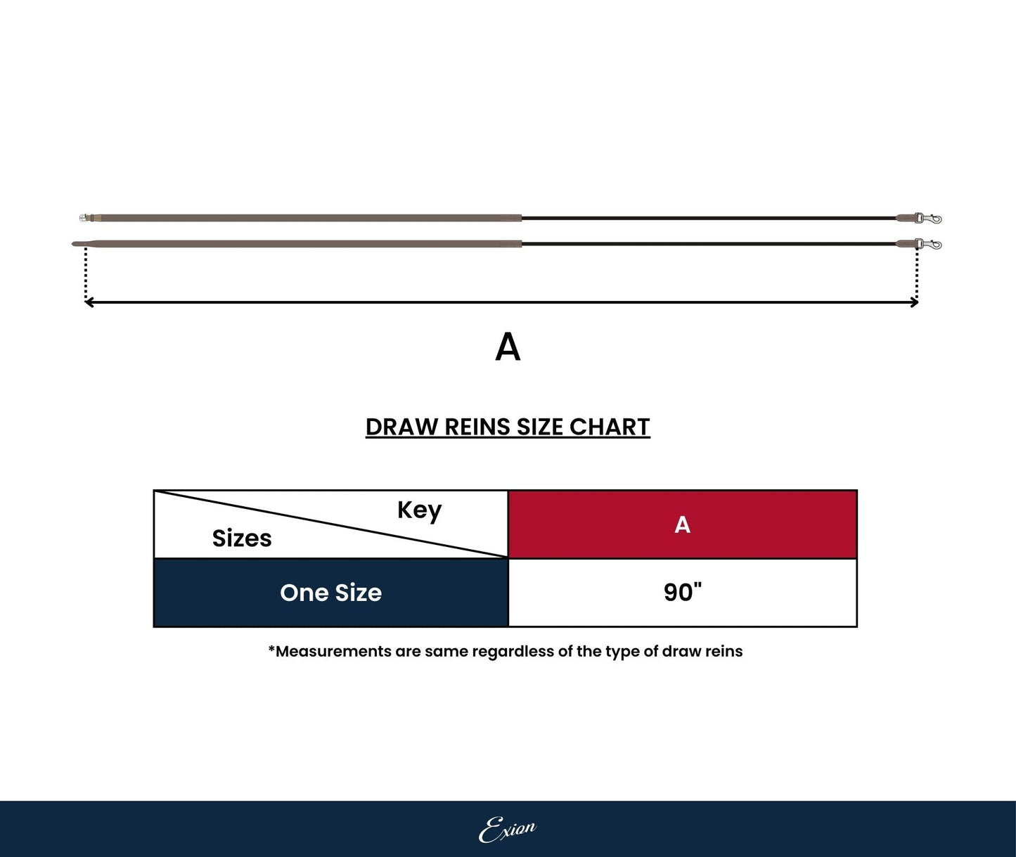 Bridles & Reins ExionPro Web & Leather Draw Reins