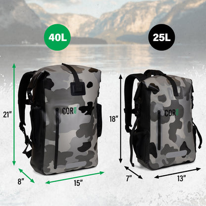 COR Surf 40L Waterproof Dry Bag Backpack