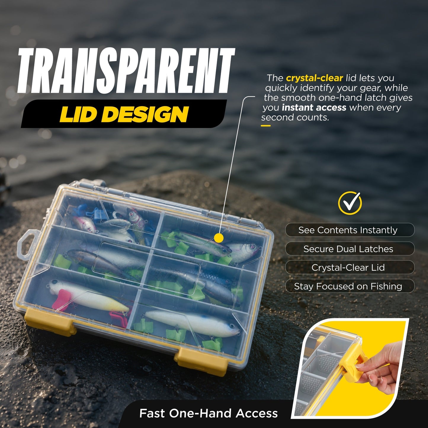 Beyond Fishing Voyager Tackle Bag With or Without Tackle Box