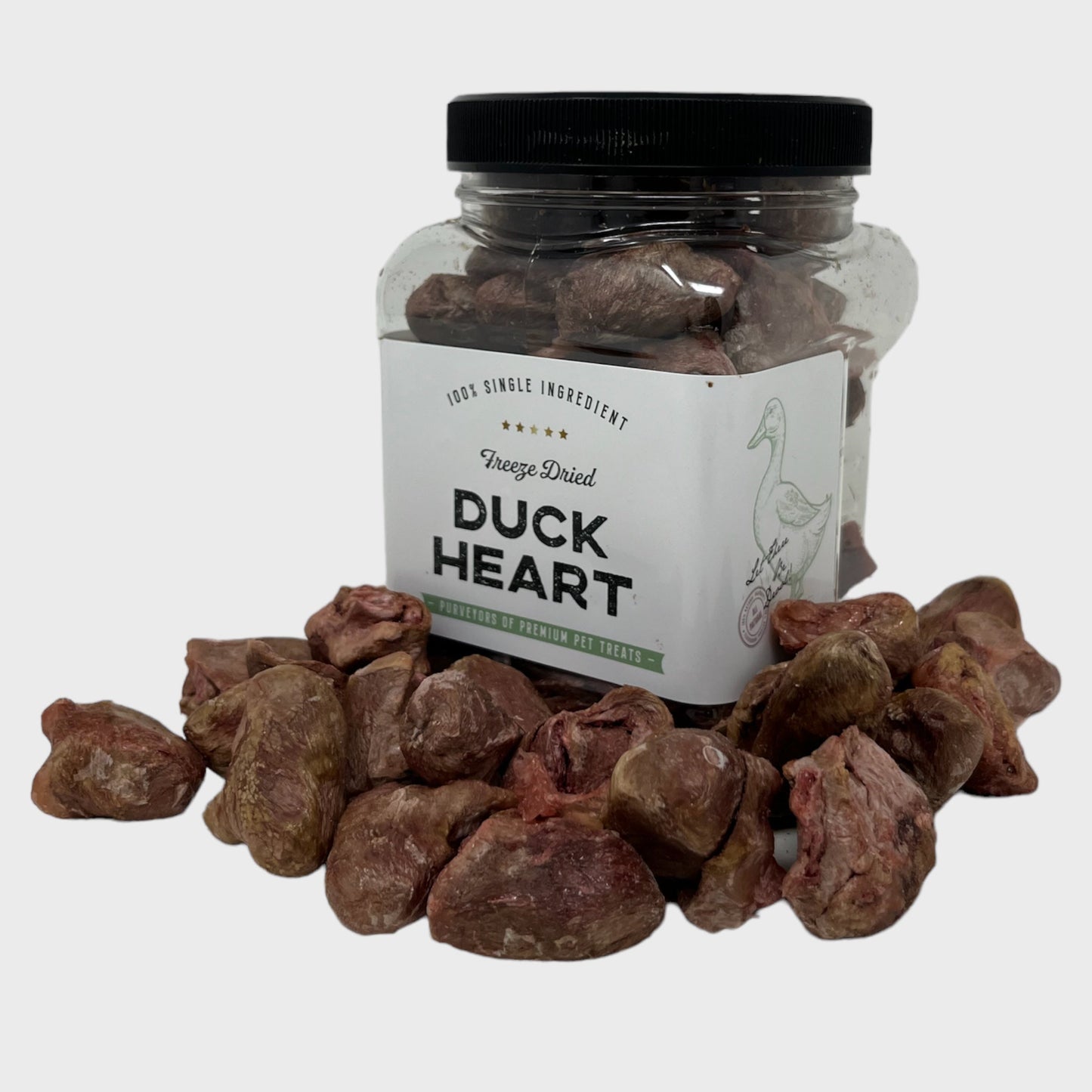 Jack’s Premium Duck Hearts Freeze Dried
