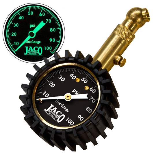 Jaco Elite® Tire Pressure Gauge - 100 PSI