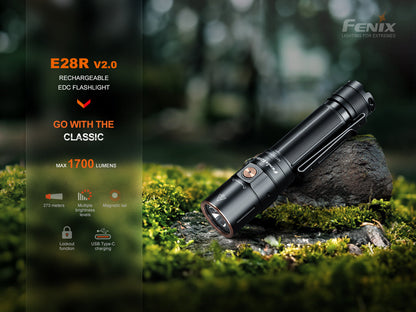 Fenix E28R V2 Rechargeable EDC Flashlight