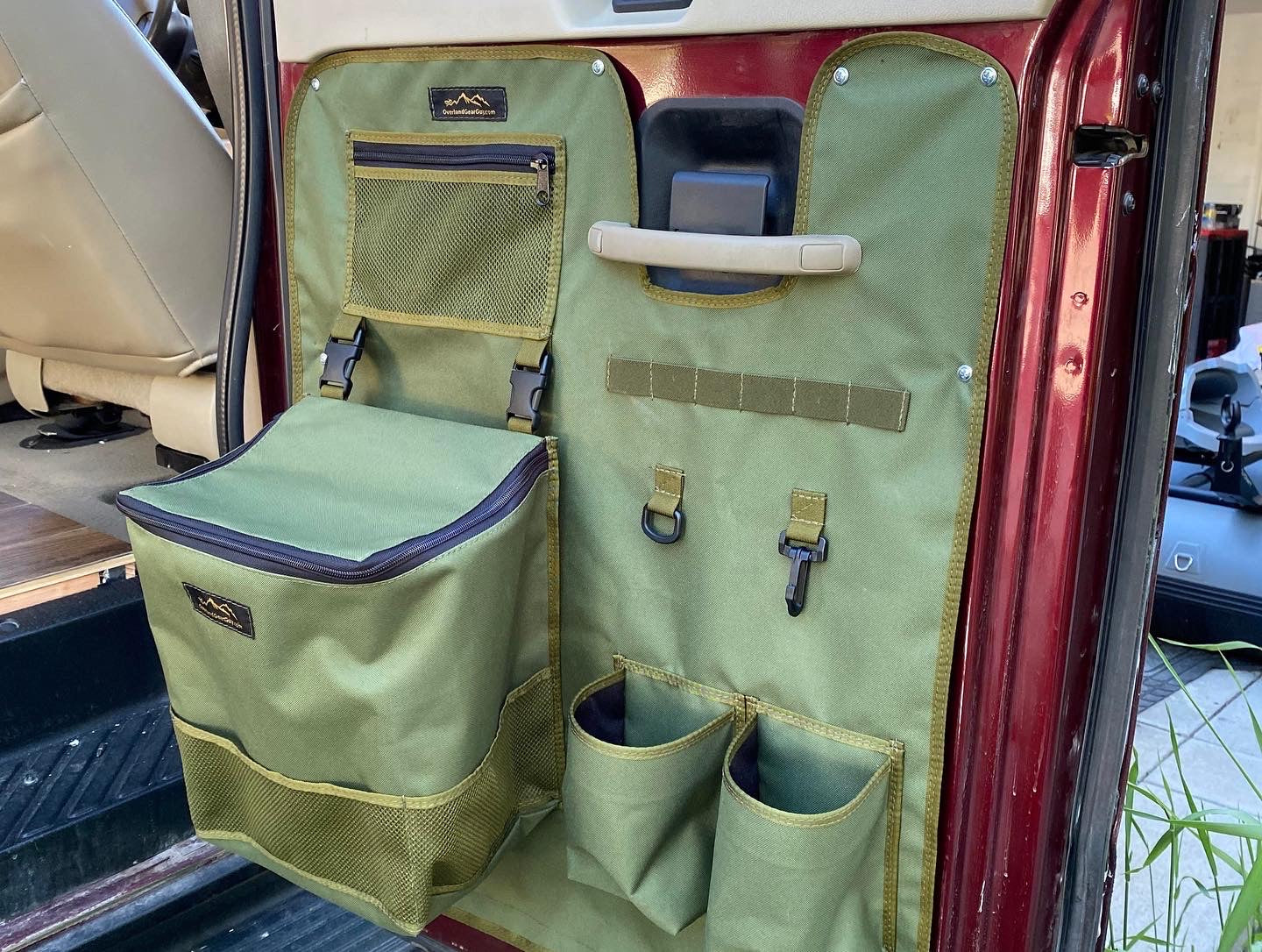 Overland Gear Guy Ford Econoline Barn Door Panel Organizer