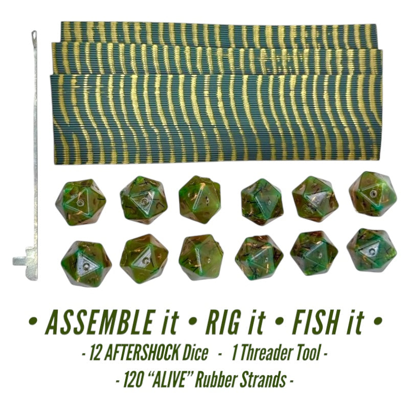 Invinci Core AFTERSHOCK DIY Pack - (Fuzzy Dice Baits)