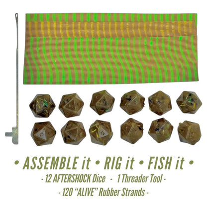 Invinci Core AFTERSHOCK DIY Pack - (Fuzzy Dice Baits)