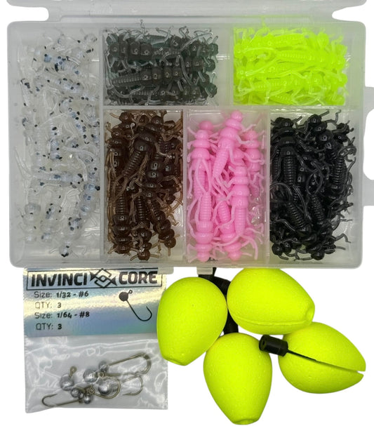 Invinci Core Creek Bugz 1.375” - 101 Piece (Stonefly) Kit