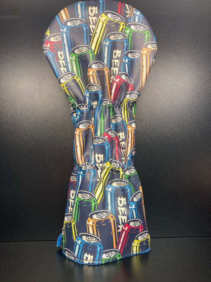 ParWestGolf Beer Can Collage Headcover