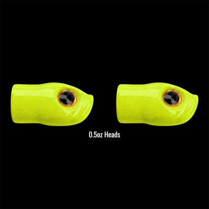 Stack Tackle Replacement Heads- 5/0 Screwy Head Jigs