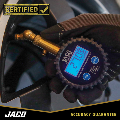 Jaco Elite® Digital Tire Pressure Gauge - Professional Accuracy - 100 PSI