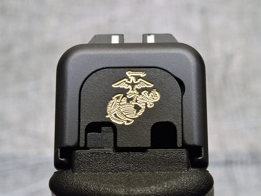 Milspin USMC Glock Slide Back Plates (Most Popular)