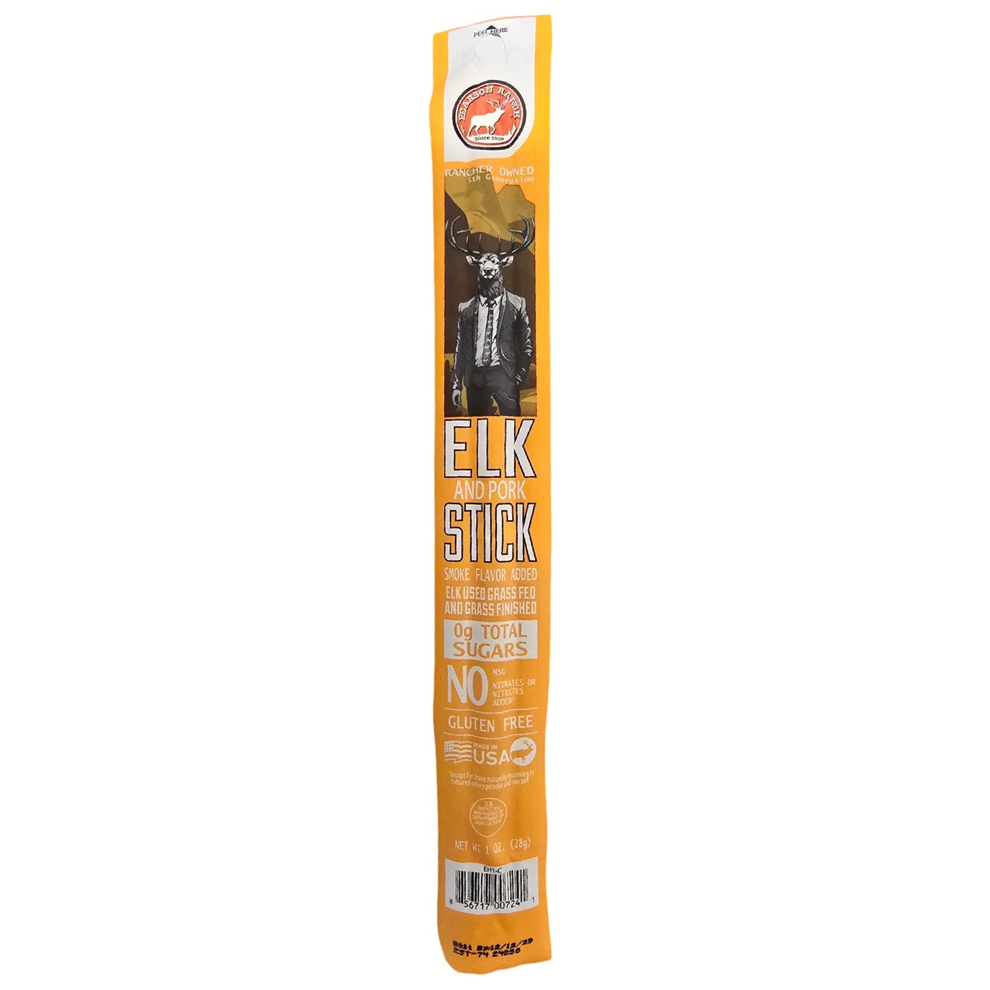 Pearson Ranch - Elk Hickory Smoked Snack Stick