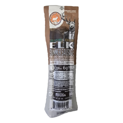 Pearson Ranch - Elk Jalapeno Cheese Summer Sausage (12 oz.)