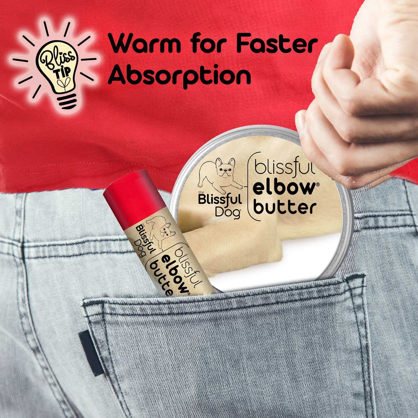 The Blissful Dog Blissful Elbow® Butter Conditions Your Dog's Elbow Calluses