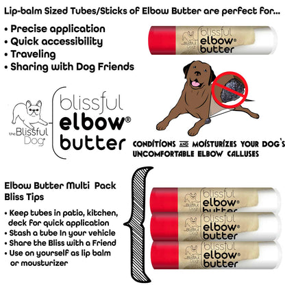 The Blissful Dog Blissful Elbow® Butter Conditions Your Dog's Elbow Calluses