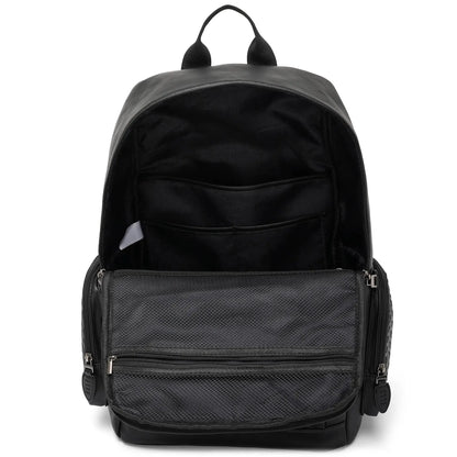 Elle Leisure Luxe 27L Vegan Leather Backpack
