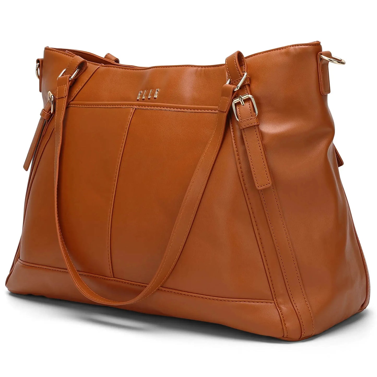 Elle Leisure Luxe 33L Vegan Leather Weekender Tote Bag