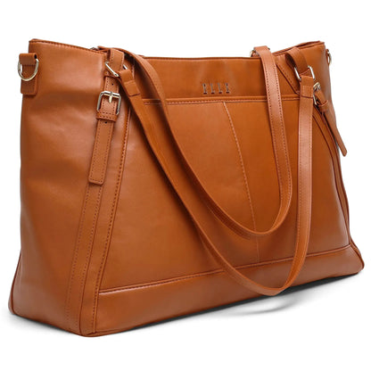Elle Leisure Luxe 33L Vegan Leather Weekender Tote Bag