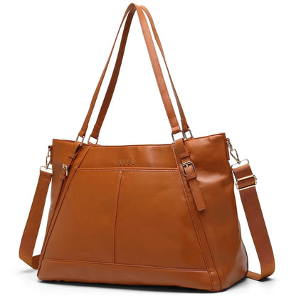 Elle Leisure Luxe 33L Vegan Leather Weekender Tote Bag