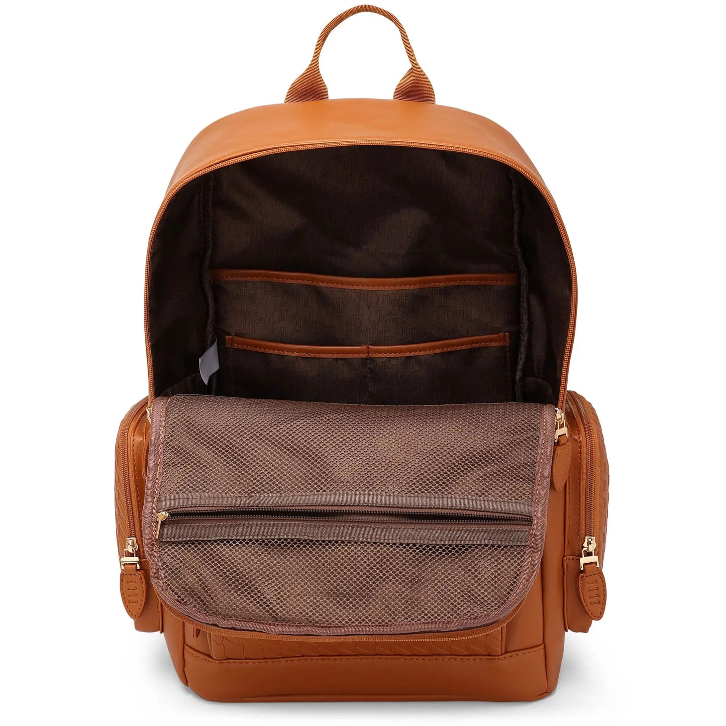 Elle Leisure Luxe 27L Vegan Leather Backpack