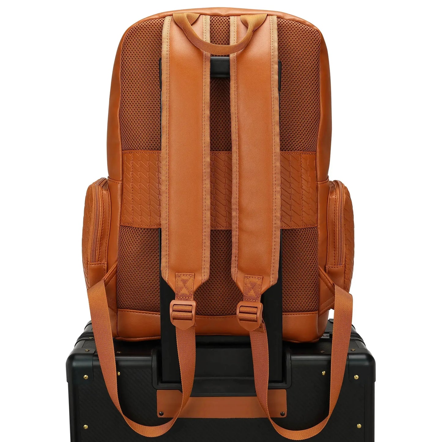 Elle Leisure Luxe 27L Vegan Leather Backpack