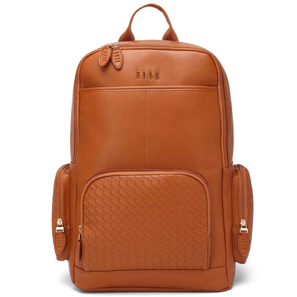 Elle Leisure Luxe 27L Vegan Leather Backpack