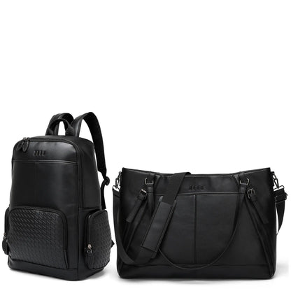 Elle Leisure Luxe 2 Piece Weekender & Backpack Set