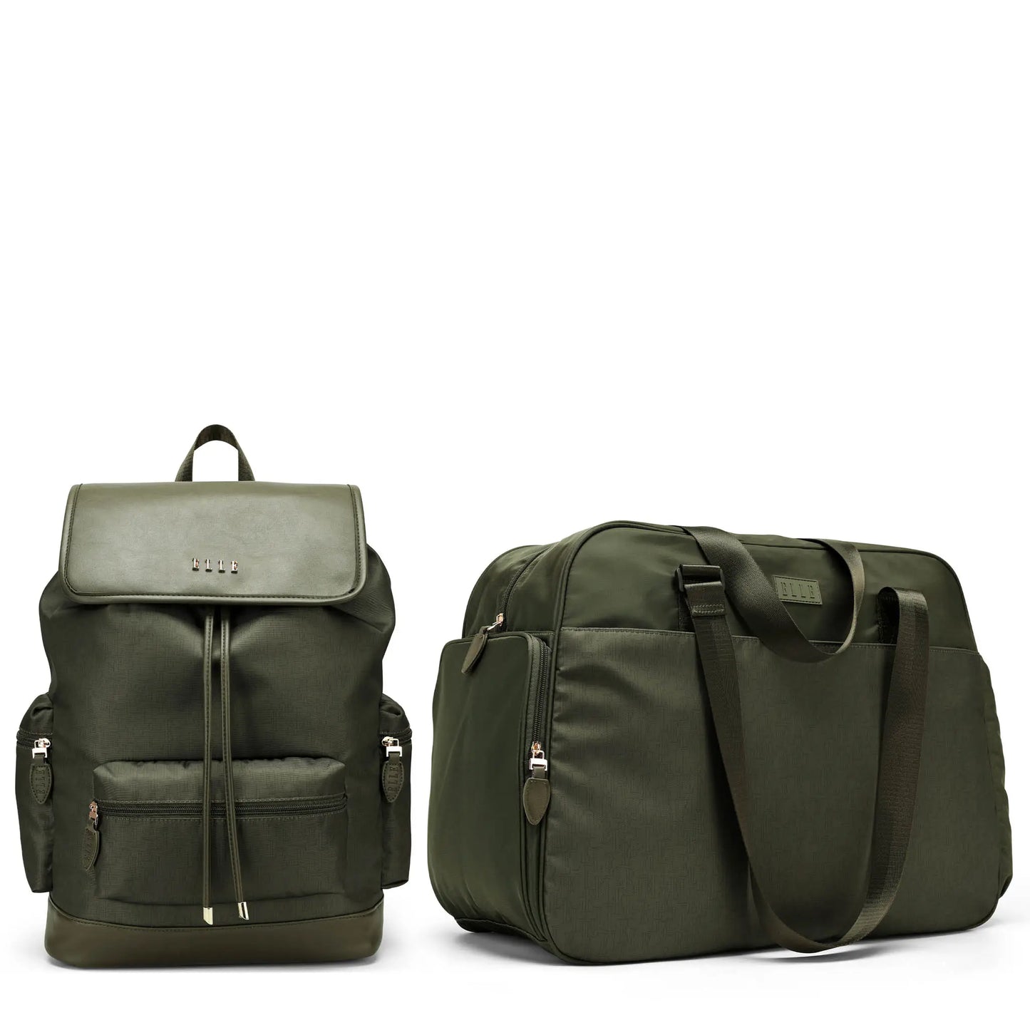 Elle Wayfarer 2 Piece Weekender & Backpack Set