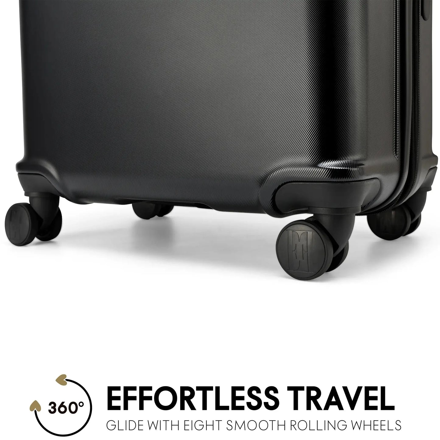 Elle Expedition 3 Piece Expandable Polycarbonate Luggage Set
