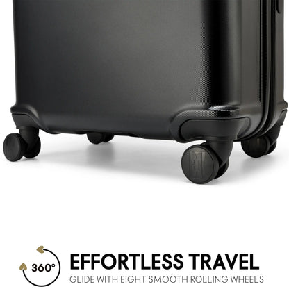 Elle Expedition 3 Piece Expandable Polycarbonate Luggage Set