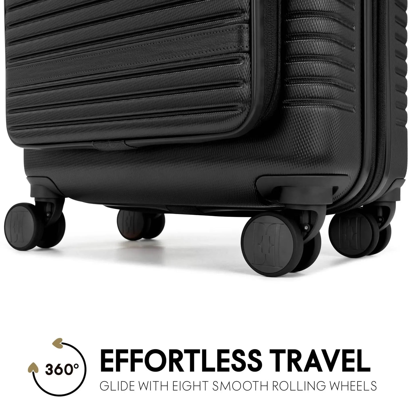Elle Voyage Escape Expandable 3 Piece Luggage Set