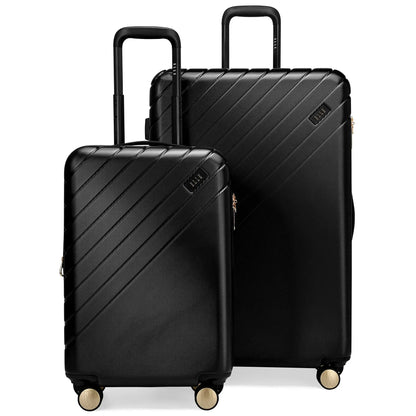 Elle Louvre 2 Piece Expandable Polycarbonate Luggage Set
