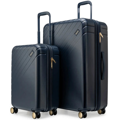 Elle Louvre 2 Piece Expandable Polycarbonate Luggage Set