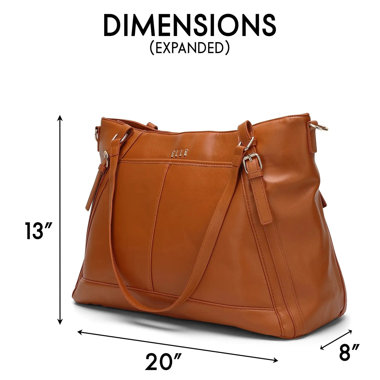 Elle Leisure Luxe 2 Piece Weekender & Backpack Set