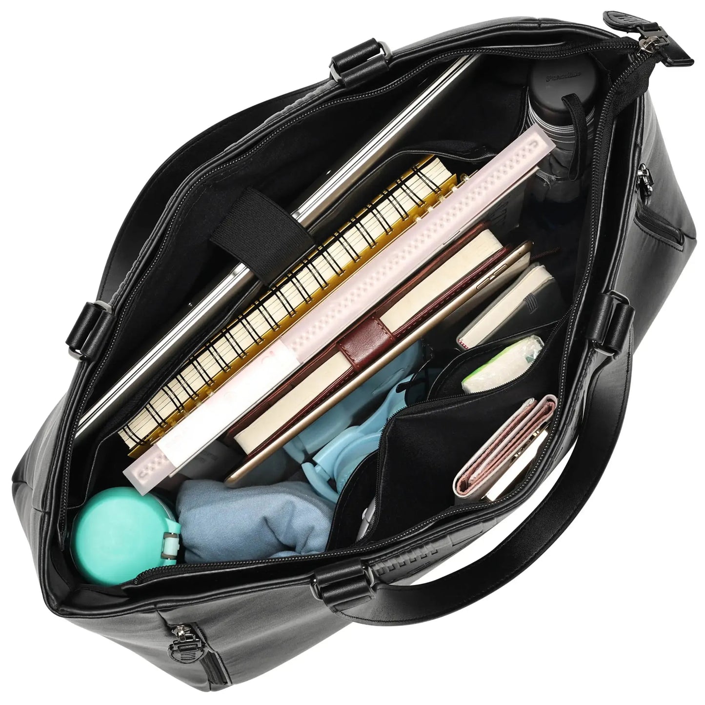 Elle Roamer 24L Vegan Leather Weekender Tote Bag